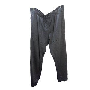 Awdis Mens Qwick-Dry Gray Athletic Pants XL